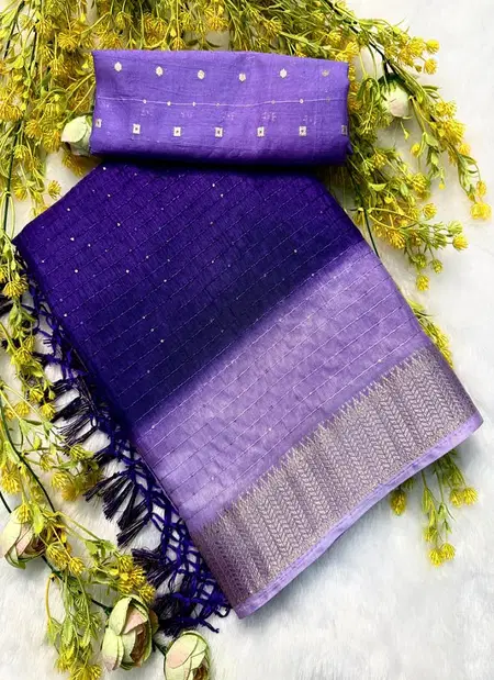 Wow Dola Sequence Silk Saree Collections Wholesale In India